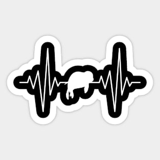 My Heart Is Sleeping For Robbe Design Sticker